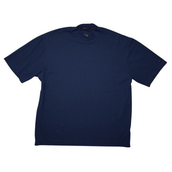 Nike Tiger Woods Collection Men’s Polo Shirt Navy Blue Dri-FIT Size Large L - Picture 3 of 7